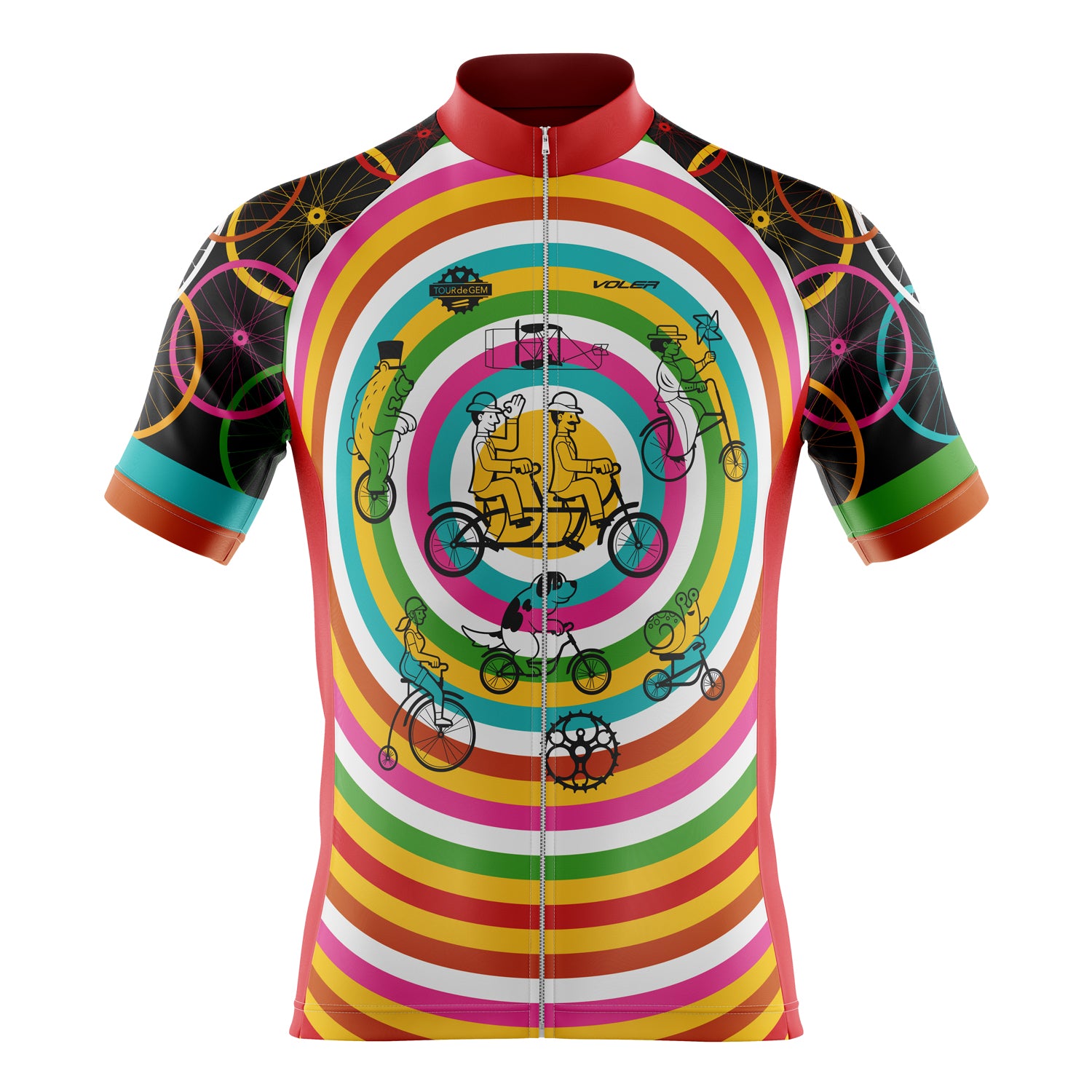 Van Cleve Classic Cycling Jersey | Short Sleeve, Full Zipper 2XL / Men’s